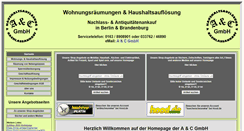Desktop Screenshot of antikes2000.de